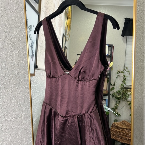 HOUSE OF CB 'Shiema' Rich Brown Mini Dress NWOT - Picture 8 of 8